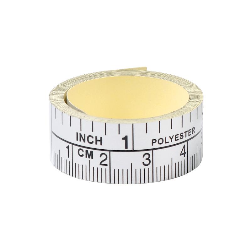 1Roll Measurement Tools Double Scale Sewing Machines Sticker Soft Sewing Table Measuring Flexible Ruler Self Adhesive DIY 150CM