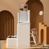 Automatic Hamster Feeder 3 In 1 Food And Water Dispenser 3-Cell Feeding Station with 125ml Bottle for Home Small Animal