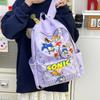 Large Capacity Primary School Students Make-Up Schoolbag Cartoon Cute Foreign Style Printing Boys And Girls Backpack Children'S Backpack