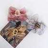 Headdress Large Hairpin Bowknot Mesh Korean Shark Clip Women Hair Clip Hair Crab Clip Bow Hair Claw