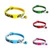 Camouflage Print Adjustable Pet Neck Strap Dog Cat Puppy Bell Collar Necklace
