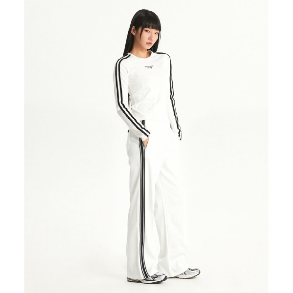 New Balance Nbnde4w142 Women Track Long Sleeve Tee  Ivory 