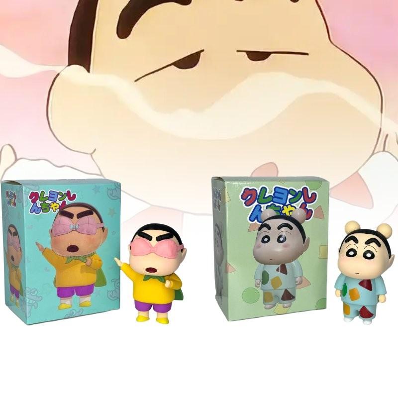 Chan Crayon Shin Cape Pajamas Costumes Pvc Toy Model Decoration Gift Christmas