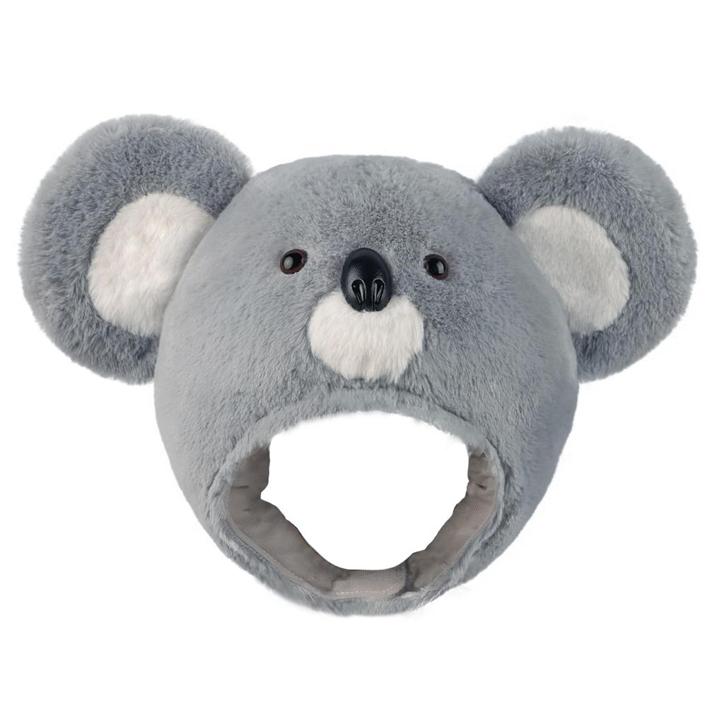 [RUIXIA1] Animal Hats, Giraffe and Koala Designs, Headgear for Kids and Adults, Cute Animal Hat, Kigurumi Head Cover, Halloween, School Festivals,