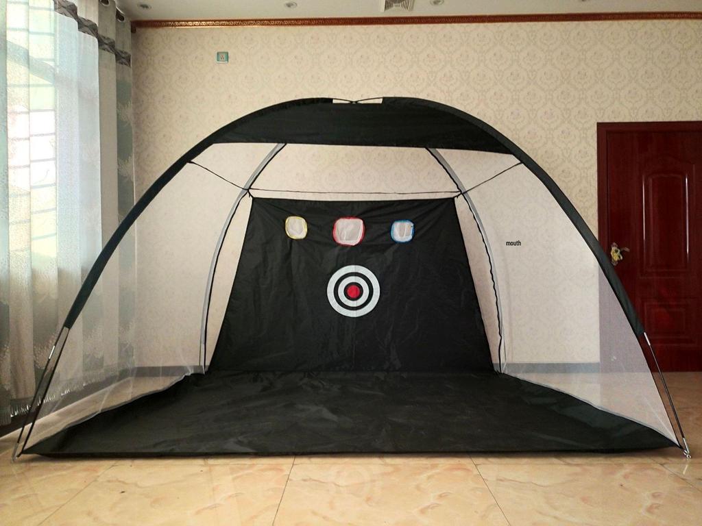 Indoor Golf Practice Net - Training and Hitting Cage In Stock