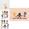 Sonic The Hedgehog Figures Pvc Collectible Ornaments For Kids And Fans