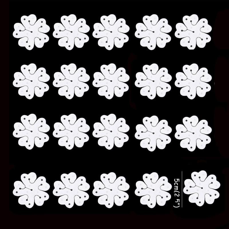 Blumenform Ballonclips Dekorationszubehör Pflaumenclip für Babyparty Hochzeit Geburtstagsfeier Plastikclip Globos Ballon