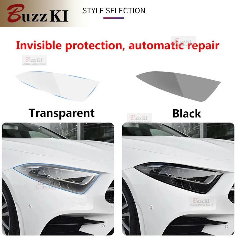 For Subaru WRX 2018 Headlight Film TPU Rearview Mirror Transparent Protective Film Scratch Resistant Sticker