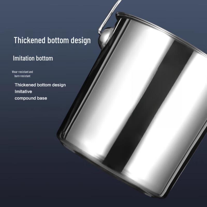 Sule 304 Stainless Steel Multi-Purpose Bucket with Lid