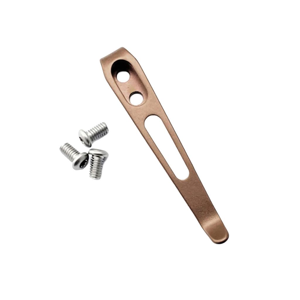 Nerezové skládací nože s těžkým zadním klipem Kapesní klip na nože Nástroje Kompaktní zadní klip Nosný doplněk