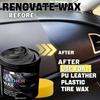 Good Car Plastic Part Restoration Paste, Tire Coating, Glossy Black Dashboard, Repair Yellowing And Scratches on Rubber Strips,