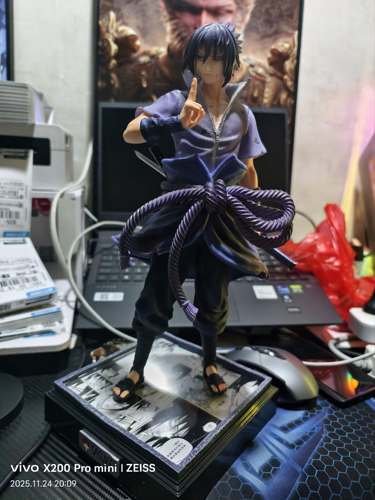 Hokage Gk Nirvana Hawksa, Uchiha, Sasuke 2.0 3.0 Statue Model Ornament, Boxed Figure