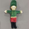 Classical Fabric Nut Cracker Soldier Figures Christmas Tree Hanging Ornaments Holiday Home Decoration