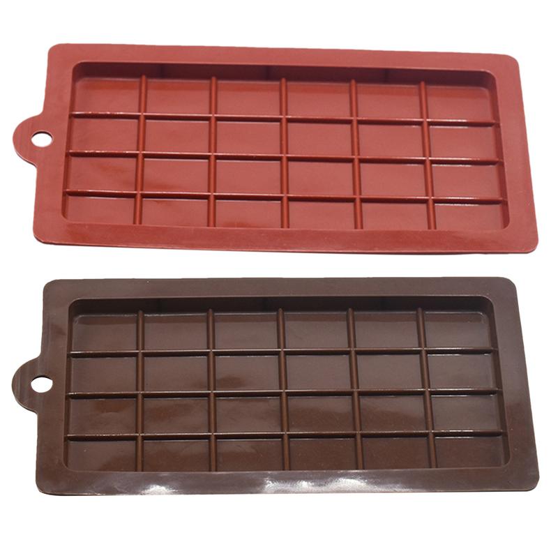 Chocolate Molds Bakeware Cake Molds High Quality Square Eco-friendly Silicone mold DIY Food Grade 24 Cavity Candy Tools