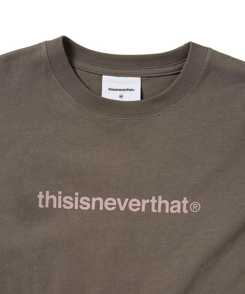 THISISNEVERTHAT T-Logo W Tee Dark Mocha