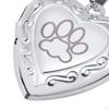 Pet Urn Pendant Engraving Paw Print Ash Holder Keepsake Necklace for