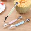 Multi Function Fruit Carving Knife Watermelon Baller Ice Cream Dig Ball Scoop Spoon Baller Kitchen Diy Cold Dishes Tools Gadgets