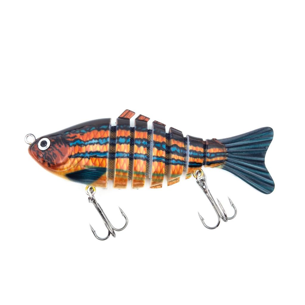 1pc of Segmented Fish Imitation Hard Bait Soft Lures - 2.36inch/5G - Suitable for Fishing Trout And Bass in Both Saltwater And Freshwater