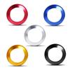 Car Styling Steering Wheel Emblem Decorative Circle Ring Accessories Case For Volkswagen VW Golf 4 5 Polo Jetta Mk6 Covers