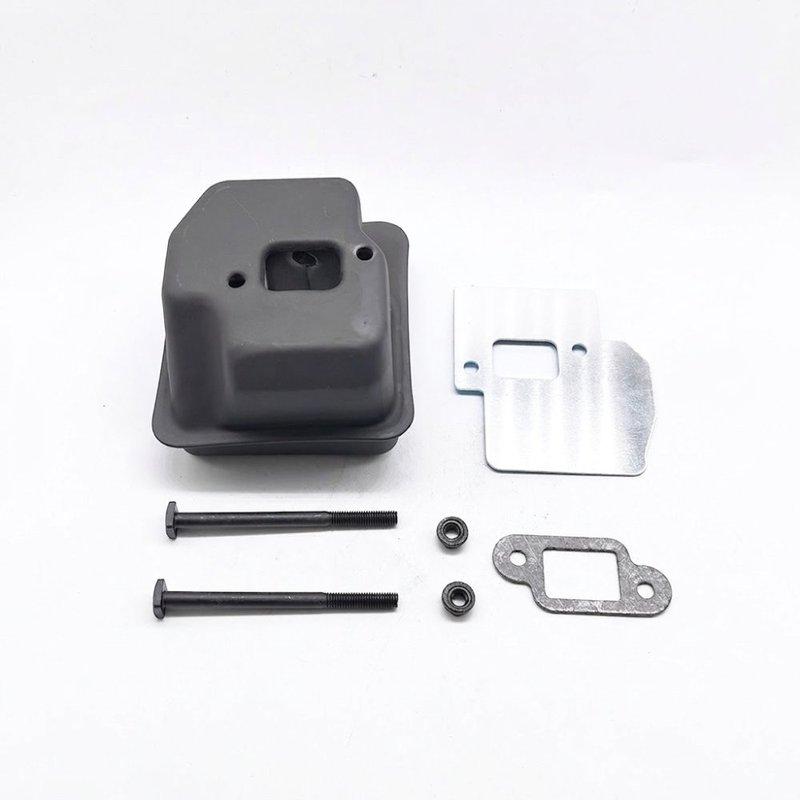 Exhaust Muffler Assembly For MS250 MS230 MS210 Chaaw Engine Maintenance Part High Quality Steel Components Efficient Repair