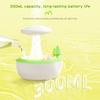 Cute Rotatable Water Drip Diffuser Humidifier Aromatherapy Essential Oils Diffuser Colorful Night Light Humidifier for Home Gift