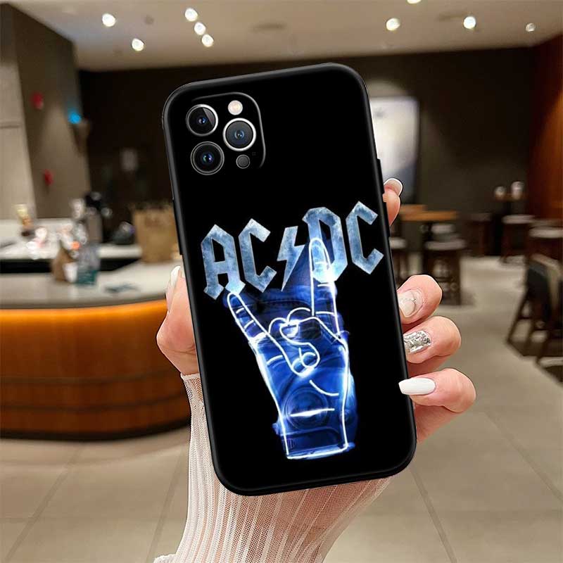 RE1 A-acdc New High-End Shell Phone Case for iPhone SE X XS XR 16E 17 11 Pro Max 8 7 6 6s Plus Air