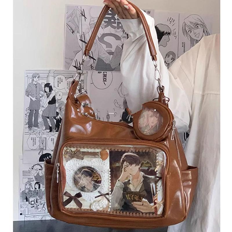 Large Capacity Tote Ita Bag Original Bolsos mujer Shoulder Underarm Bags for Woman Bolsas Commute Bolsa Y2k Harajuku Sac Femme
