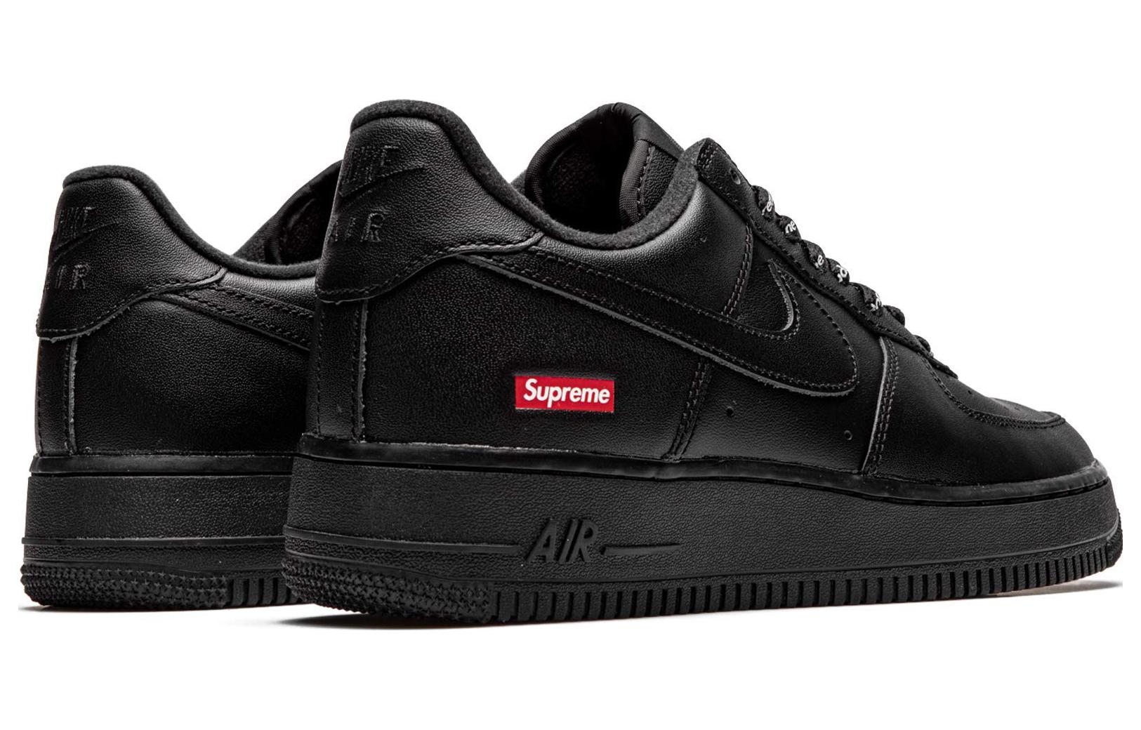 Nike , Skateboarding, Male, Black, 8 Uk, Supreme Black Air Force 1 Low - Image 4