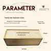 Inspirational Wooden Brain Teaser Set: 21 Sticks for Logical Training and Intellectual Development