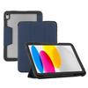 Ultra-reinforced Protective Case Transparent Back and Shock-absorbing Corners for iPad 11'' 2025 (11th Gen) iPad 10.9'' (10th Gen) Blue