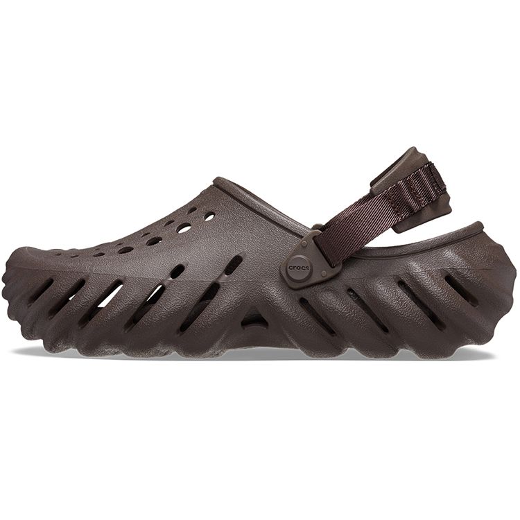 Crocs Echo EVA Casual Versatile Breathable Sports Sandals Unisex Sandals Dark-Brown 207937-206