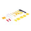 16Pcs Caulking Tool Glue Silicone Removing Cleaning Grout Remover Scraper Nozzle