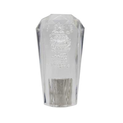 Kristal Elmas Kesim Vites Topuzu Köpük 100mm Şeffaf