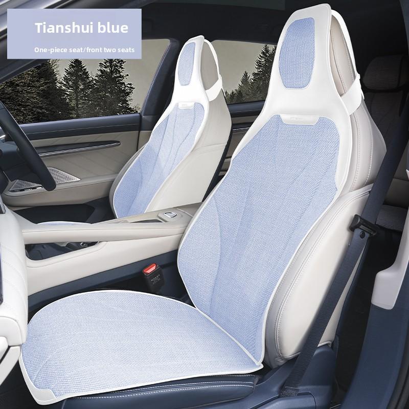 Coprisedile Auto Universale Quattro Stagioni Lino Traspirante Antiscivolo Coperture per Sedili Auto Copertura Protezione Sedili Auto Coperture