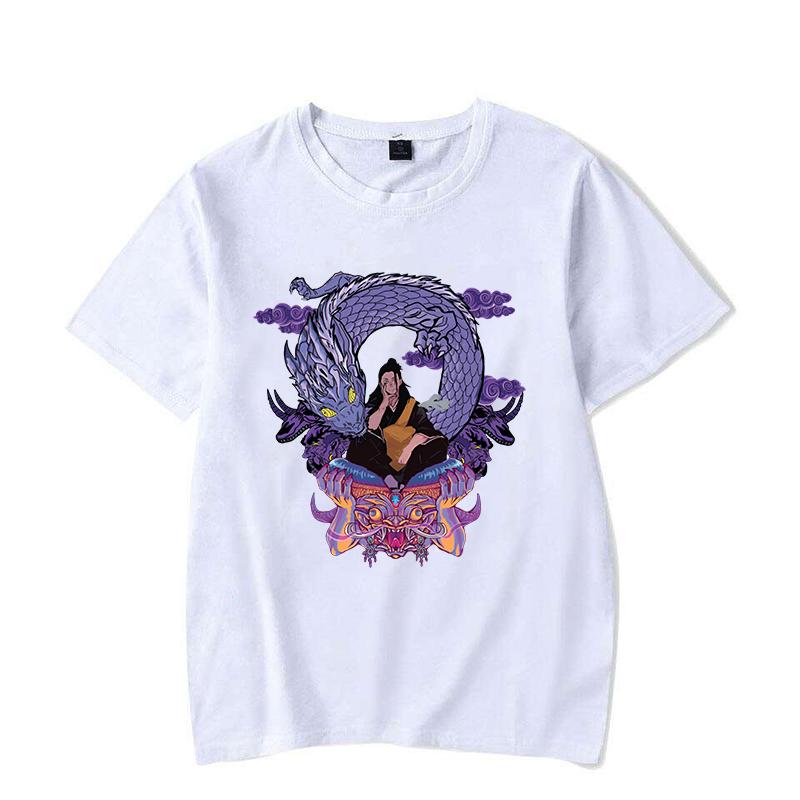 New Geto Suguru Print Graphic T Shirt Unisex Fashion Casual Short Sleeve Shirt Tee Anime Personality T Shirts