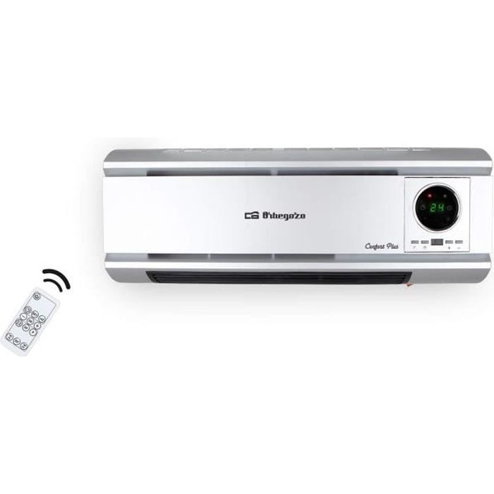 Chauffage De Mur Split - Orbegozo - SP 6500 - 2000 W - Télécommande - Céramique PTC