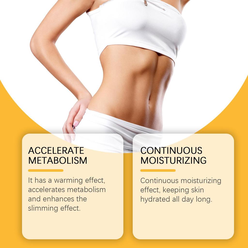 Fettverbrenner Gewichtsverlustcreme Anti-Cellulite Formend Modellierend Straffend Arme Bauch Abdomen Oberschenkel Beine Ganzkörpermassagegerät Heiße Creme