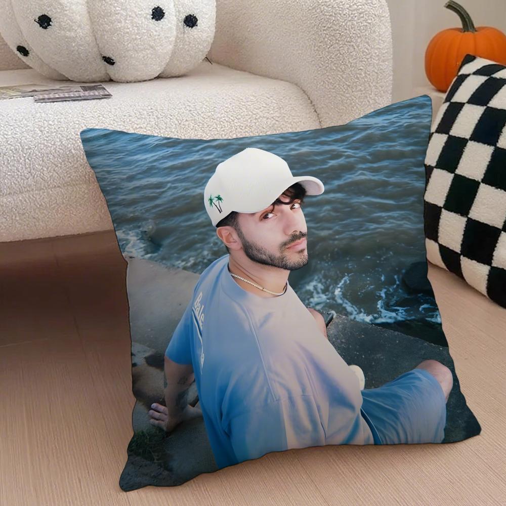 Creative Funny Argentine Creator FFede Vigevani Cushion Cover Throw Pillow Cover Hidden Button Durable Polyester Chair Cushion