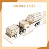 Wooden Model Car Building Kits Wood 3D Puzzles Physics Science Experiment for Birthday Kids