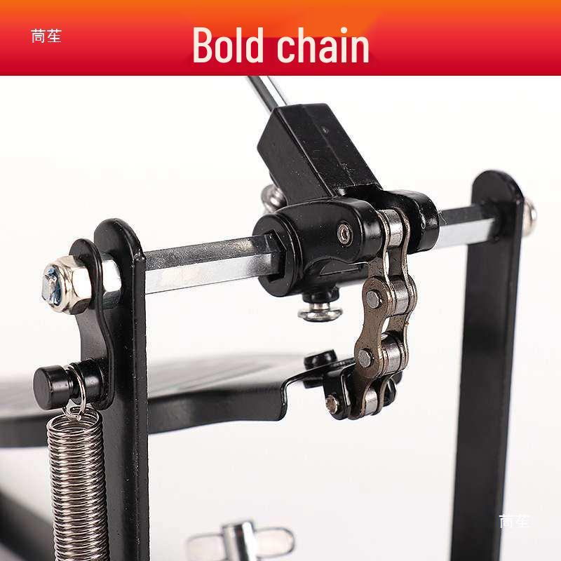 Aluminum Alloy Single Kick Drum Pedal - Jazz Drum Bass Pedal Accessory