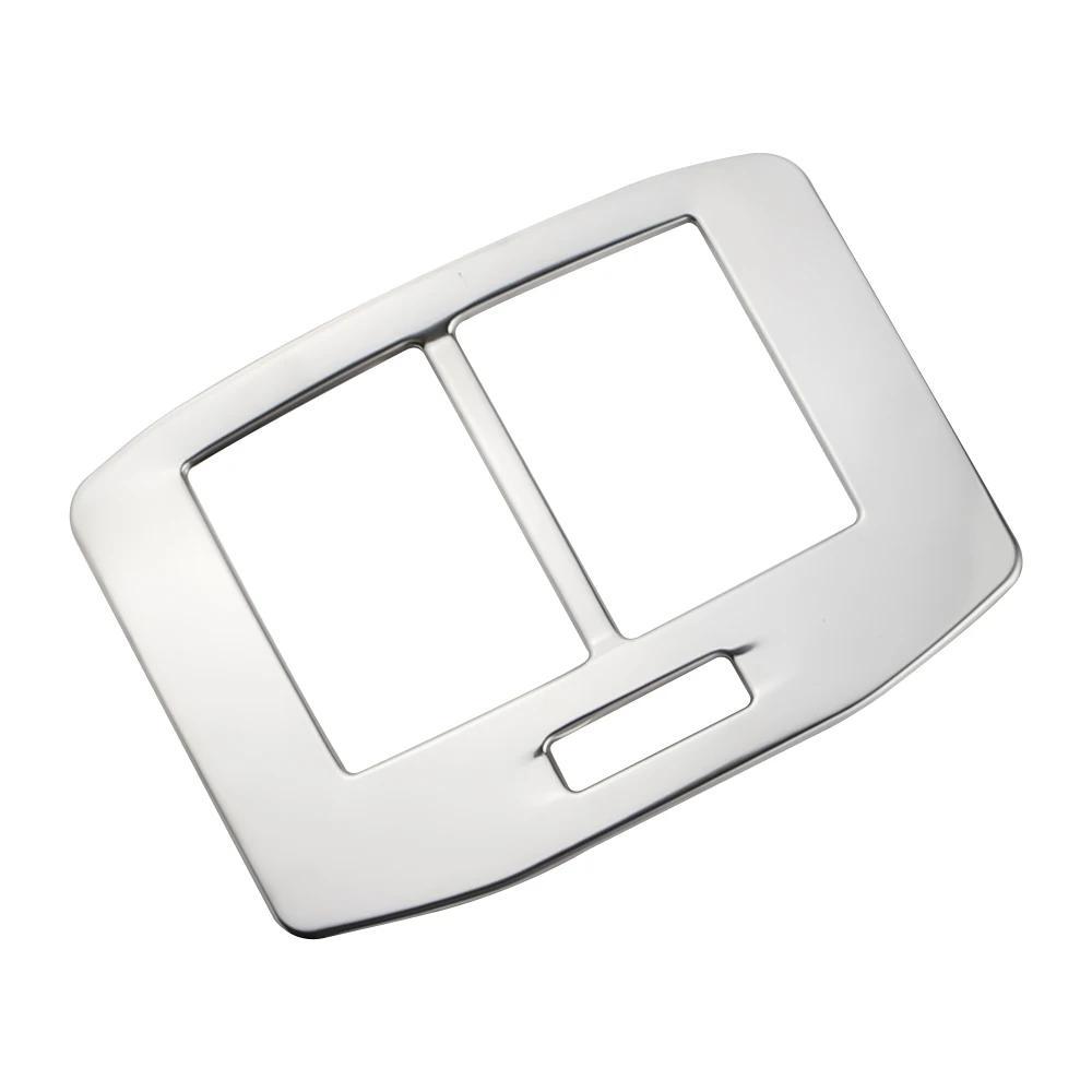 Car Rear AC Vent Outlet Cover Trim for Volkswagen VW T-roc Troc 2017 - 2021 2022 Air Conditioning Panel Sticker Accessories