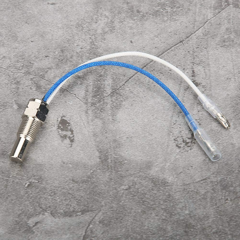 Vbestlife 1/8" Temperature Sensor / Temperature Sensor 0℃-150℃ Replacement Sensor Replacement 2 Braided Wire