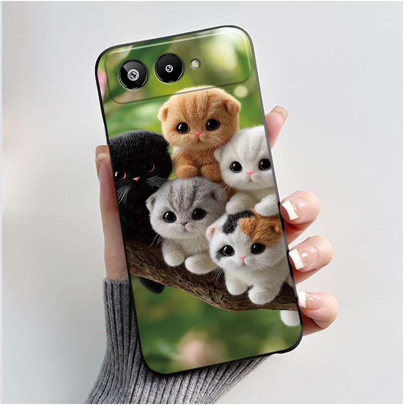 Casing For BLU G95 Case Aesthetic Luxury Cute Cool Boys Girls Pattern Black Matte Soft TPU Silicone Phone Case Back Shell Cover