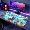 Roblox Mouse Pad, Large Gaming Desk Mat, Non-slip XXL Mousepad for Laptop & Tablet, Mini PC Playmat with Stitched Edges