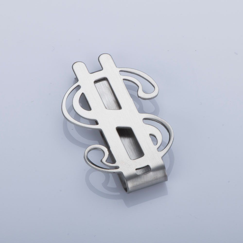 Smooth US Seller Dollar Dollar Sign Money Clip Money Holder Clip Credit Card Holder
