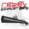 Motorcycle CM300/CM500 No-Damage Black Exhaust Tail Pipe for Rebel500