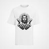 Jesus Face Is King Faith Christians Beds T-Shirt Mens Womens Tees Top Mens 100% Cotton