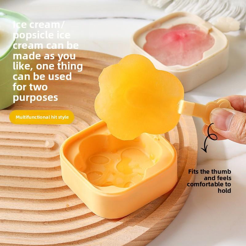 Multi-layer Easy-to-remove Mould for Making Popsicles and Ice Cream At Home