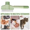Selbstreinigender Katzenflohkamm Ergonomische Haustier-Unterfellbürste zur Knotenentfernung für Hunde und Katzen-Flohentfernung
