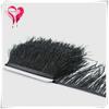 Ostrich Hair Cloth Edge Dress Dress Accessories Skirt Feather Trim With 10-15Cm Tassel